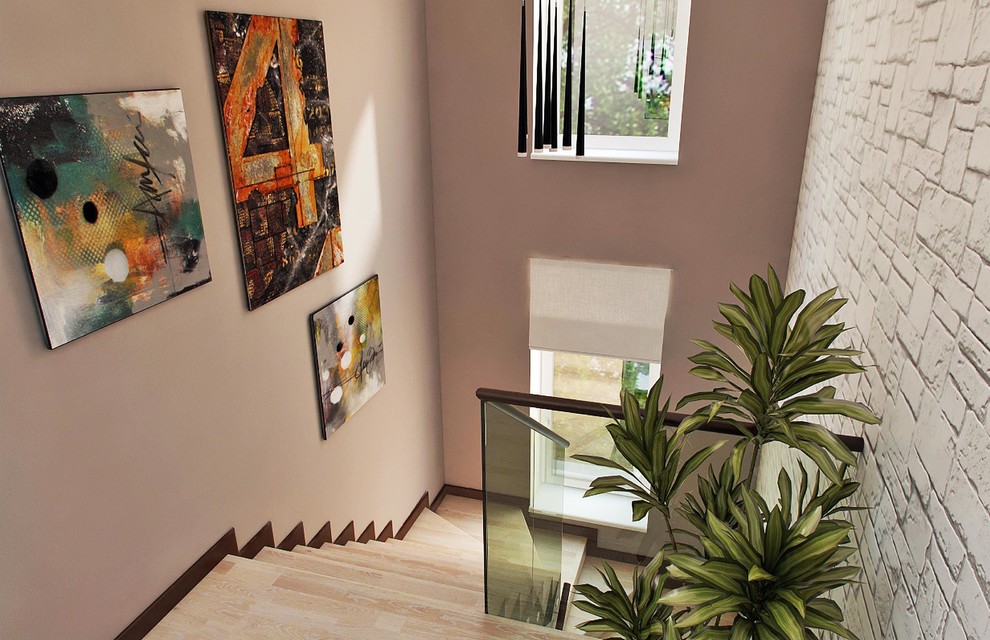 Семейный дом в стиле минимализм