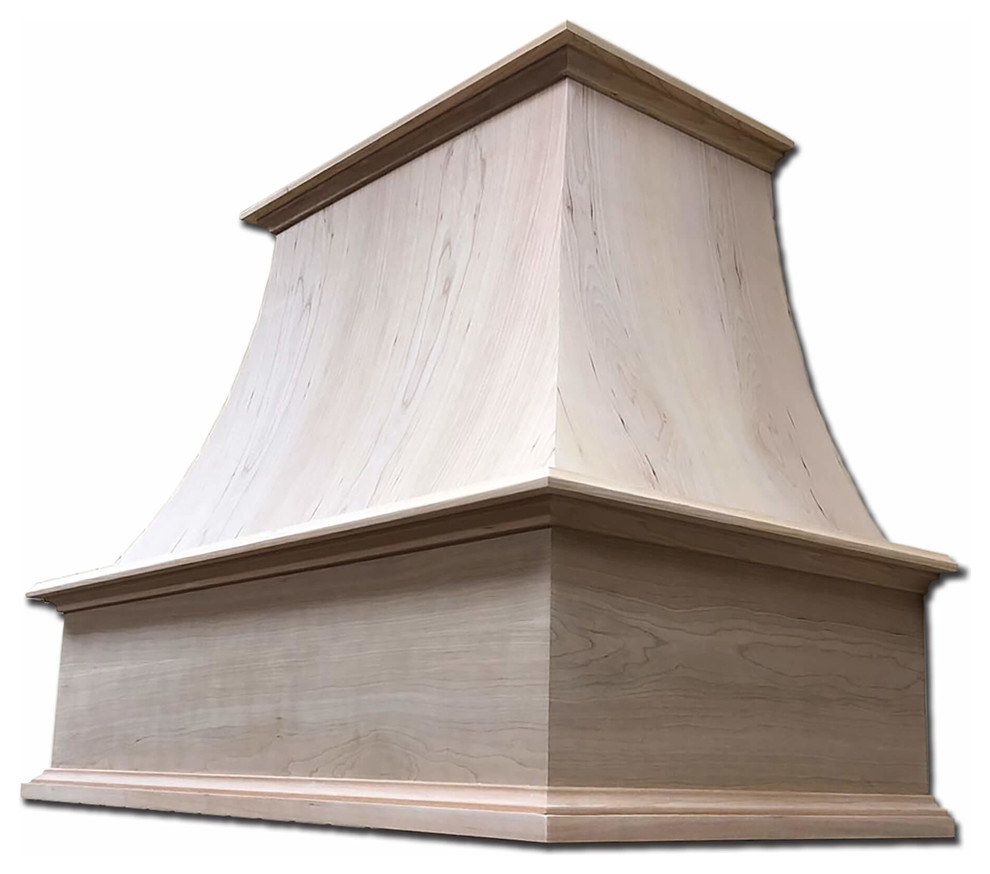 Castlewood Curved Gourmet Chimney Range Hood, 48" - Transitional ...