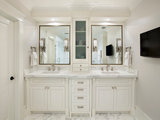 Mediterranean Bathroom by Allwood Construction Inc
