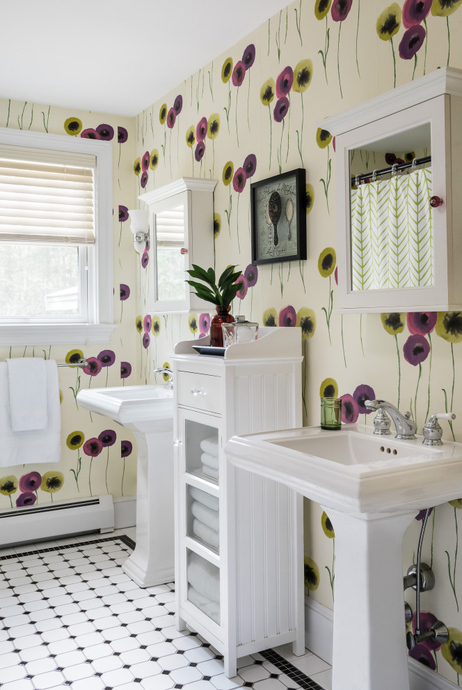 Cape Neddick Retreat Beach Style Bathroom Portland Maine by