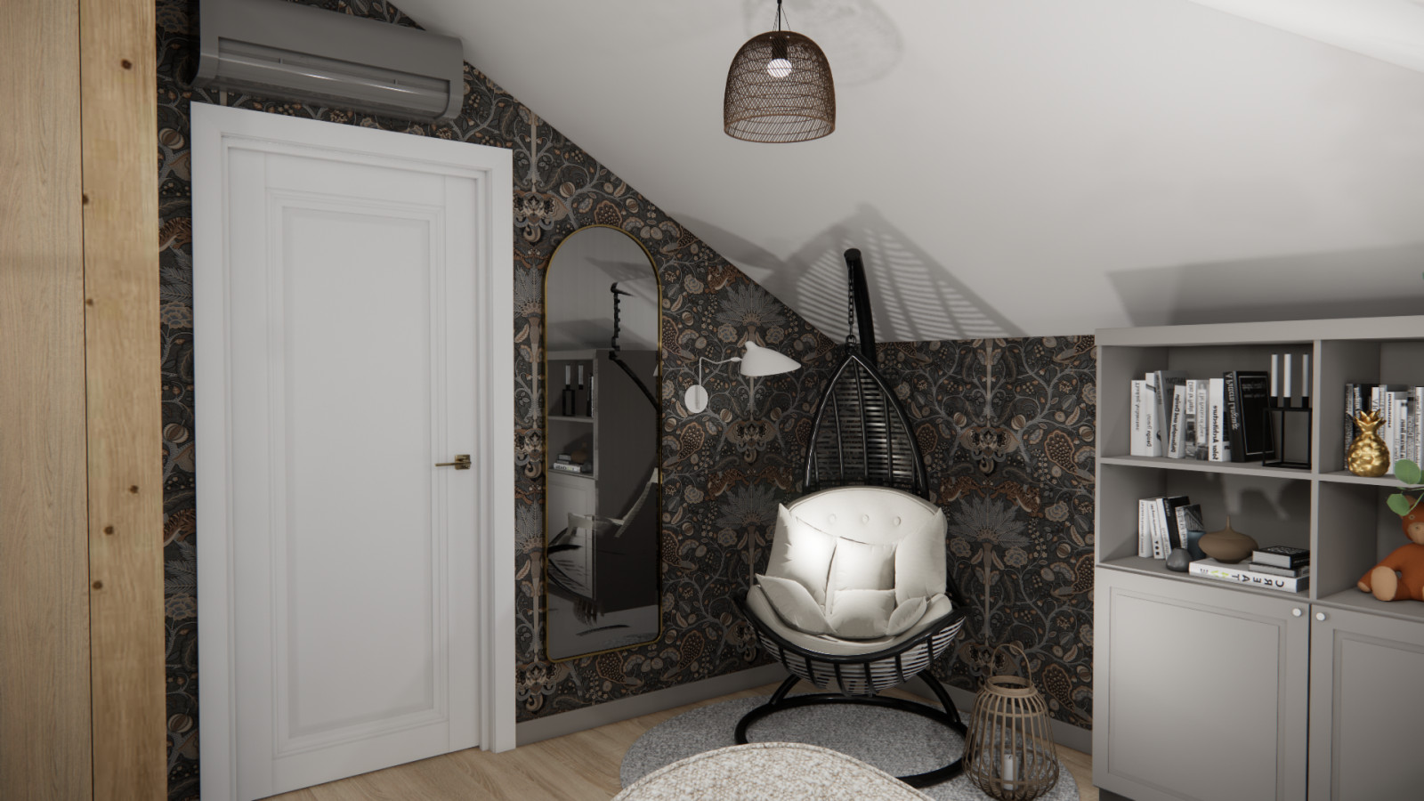 Дом п.Березняки мансарда