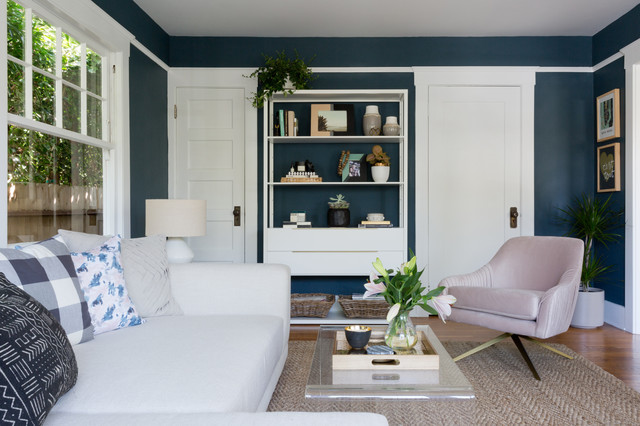 Superba Ave transitional-living-room