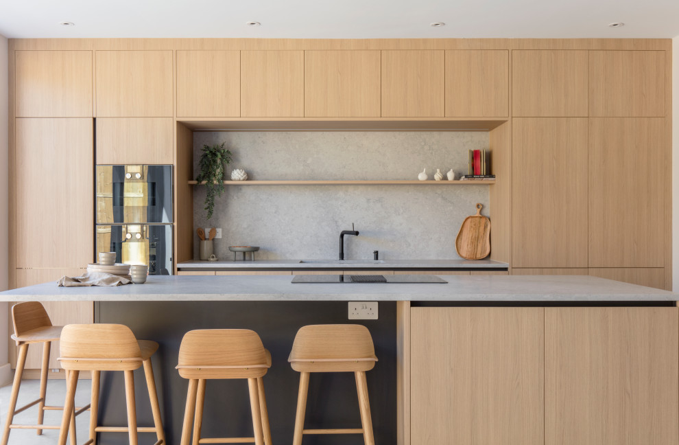 Scandi kitchen in Hertfordshire.