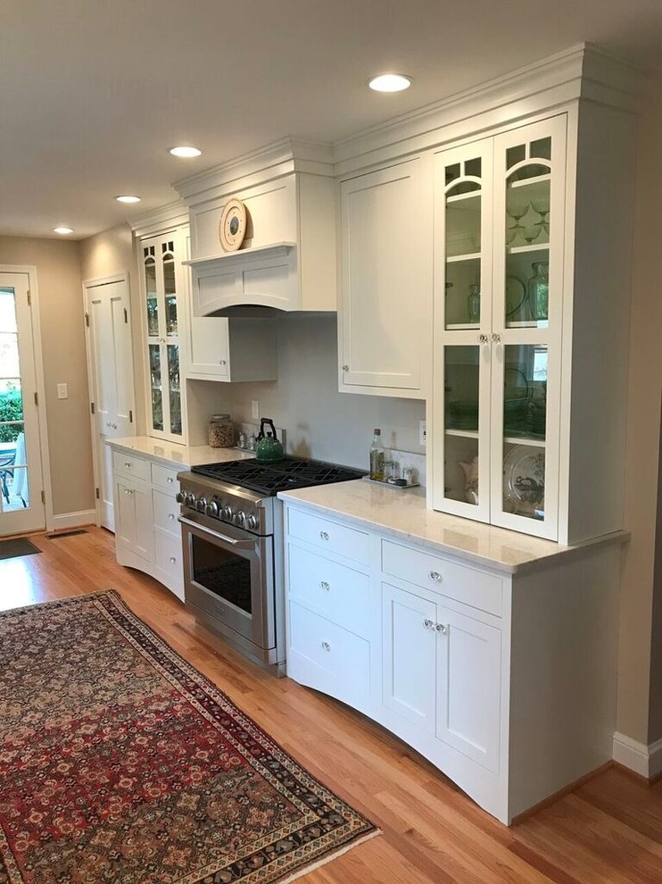 Inspiration for a transitional kitchen remodel in DC Metro