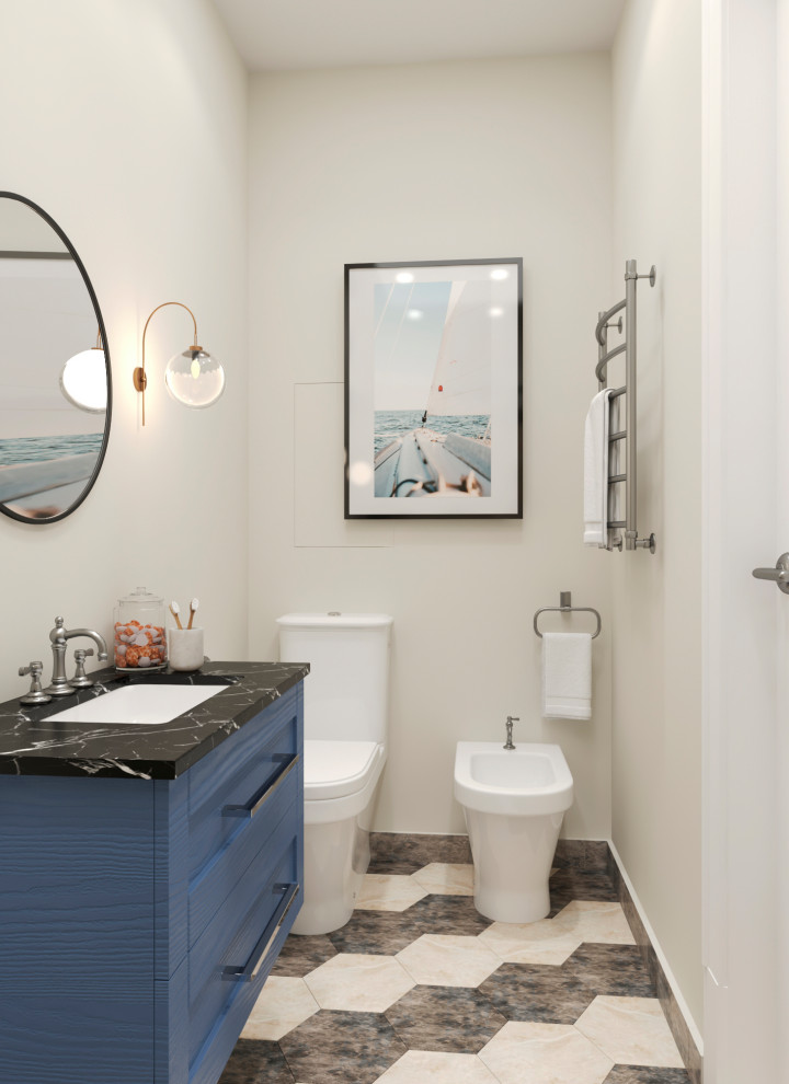 детский санузел в морском стиле