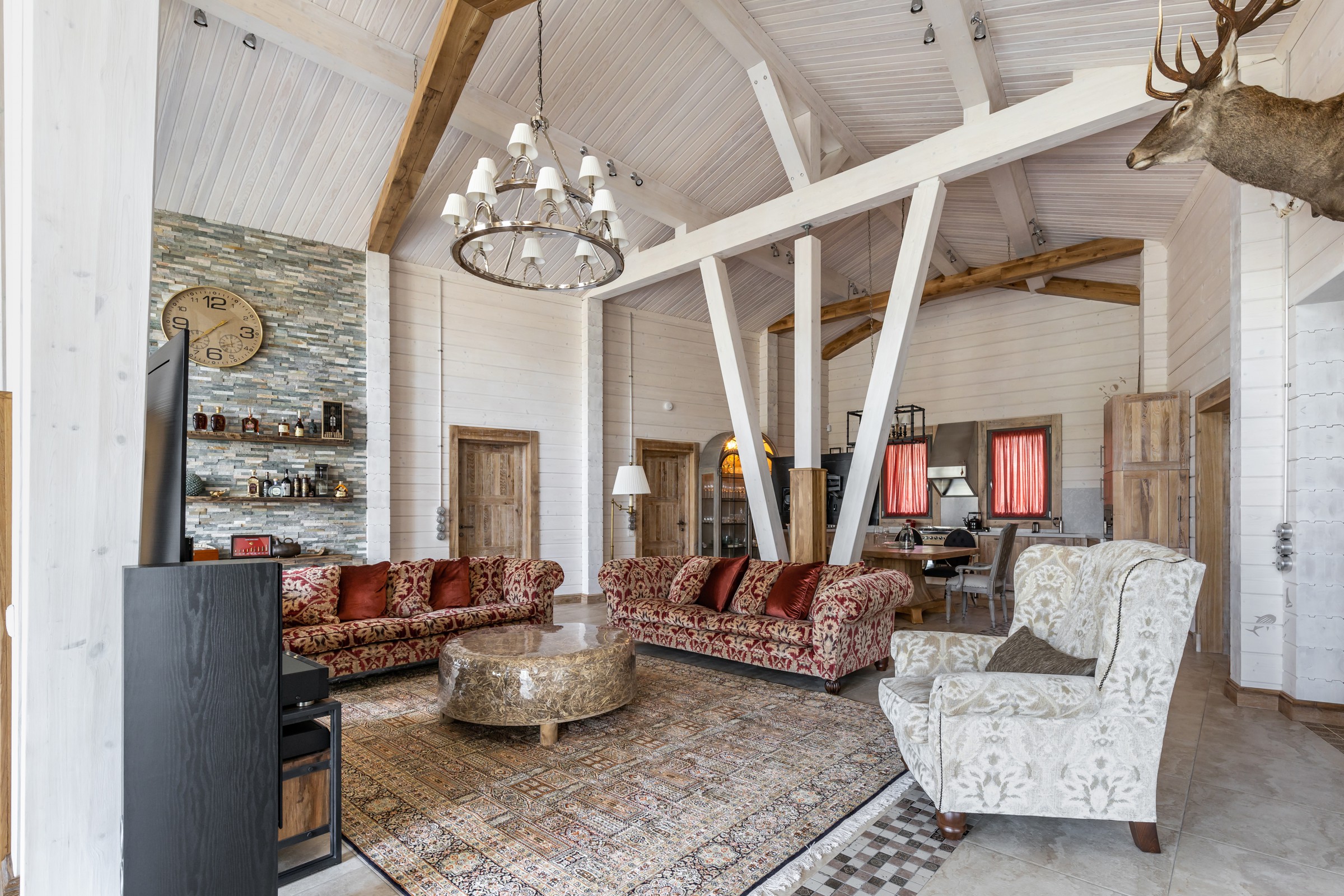 Реализованный проект загородного дома из бруса