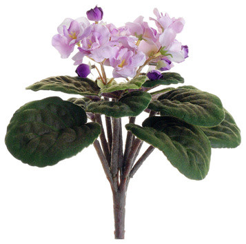 Silk Plants Direct African Violet Bush Pack Of 12 Traditional Silk Plants Direct African Violet Bush Pack Of 12 Lavender