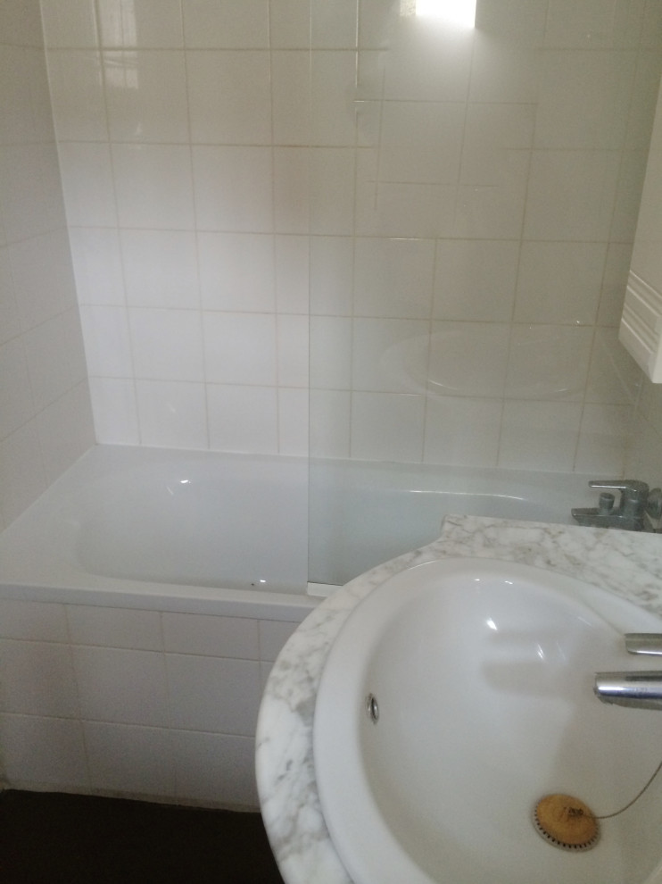 Salle de bain : avant