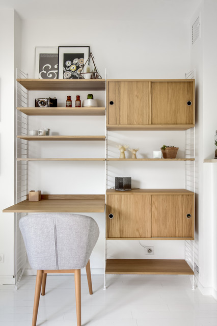Un duplex scandinave scandinavian-living-room