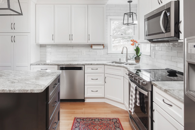 Transitional Kitchen Remodel Charlotte Nc Transitional