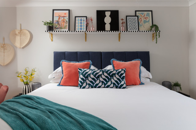 Anchor View eclectic-bedroom