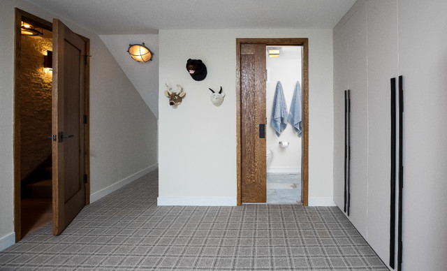 Moutain Ski Chalet contemporaneo-camera-da-letto