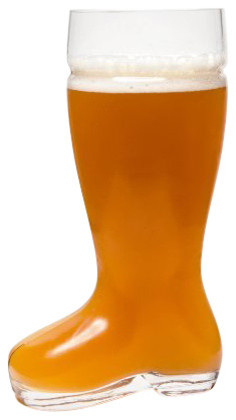 High Quality Oktoberfest Style Glass Beer Boot, Das Boot