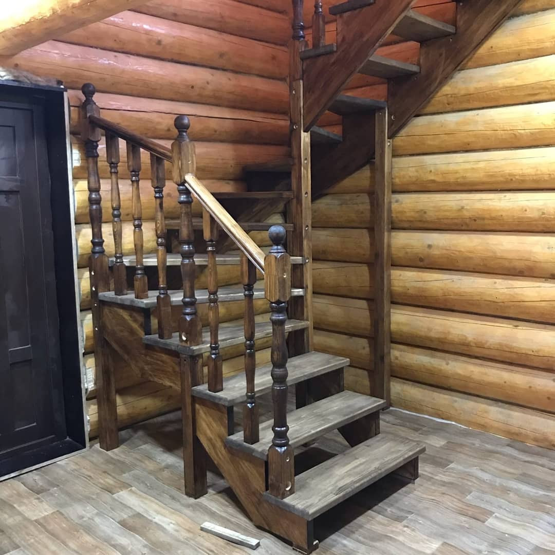Деревянные лестницы на заказ