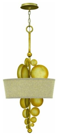 Fredrick Ramond Barolo 3-Light Spanish Gold Chandelier