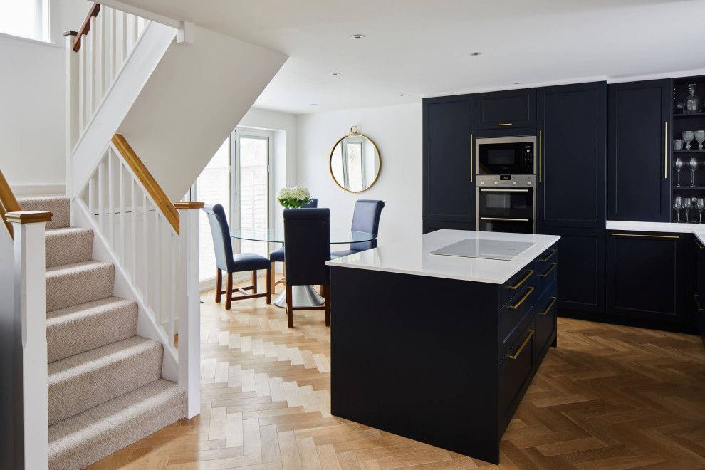 Transitional Kitchen by PlaceDesign Kitchens and Interiors