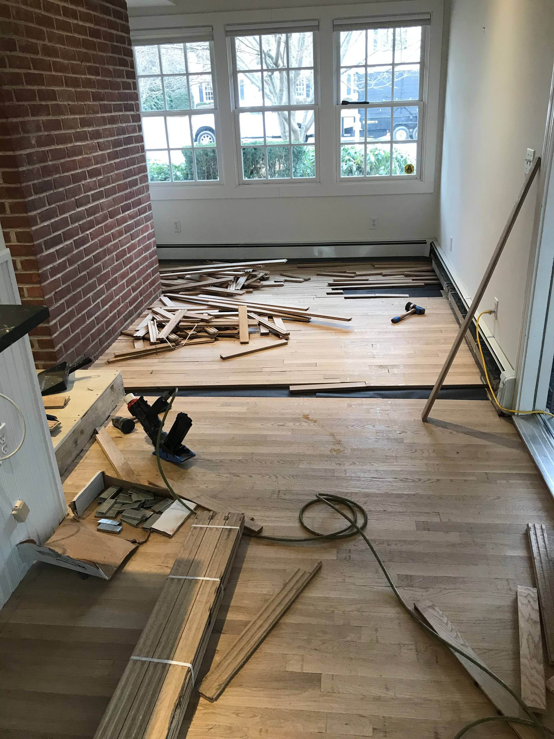 Oak - Stained and Finished