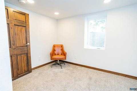Finished Basement Office