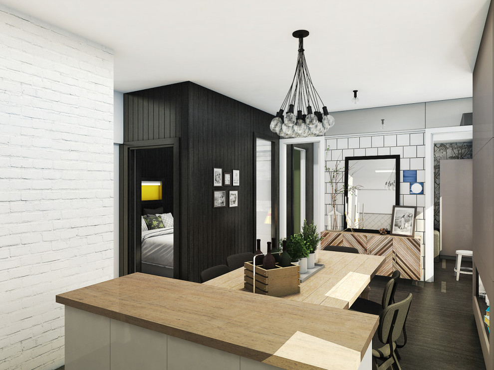 living room, apartment otrada village