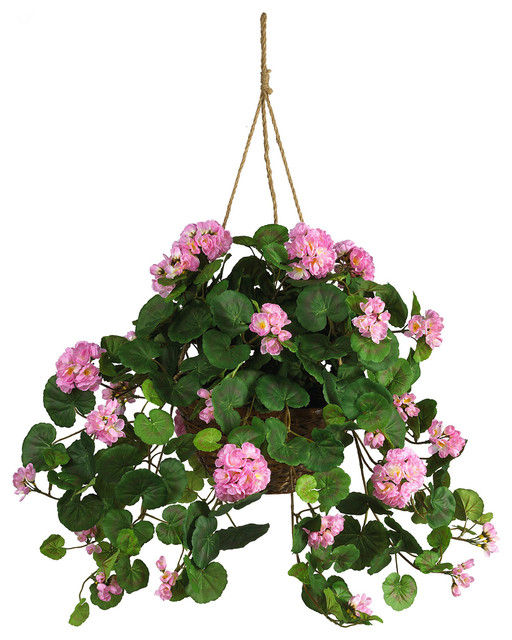 Hanging Baskets With Artificial Bougainvillea Plants Purple Hanging Baskets With Artificial Flowers Click To Enlarge