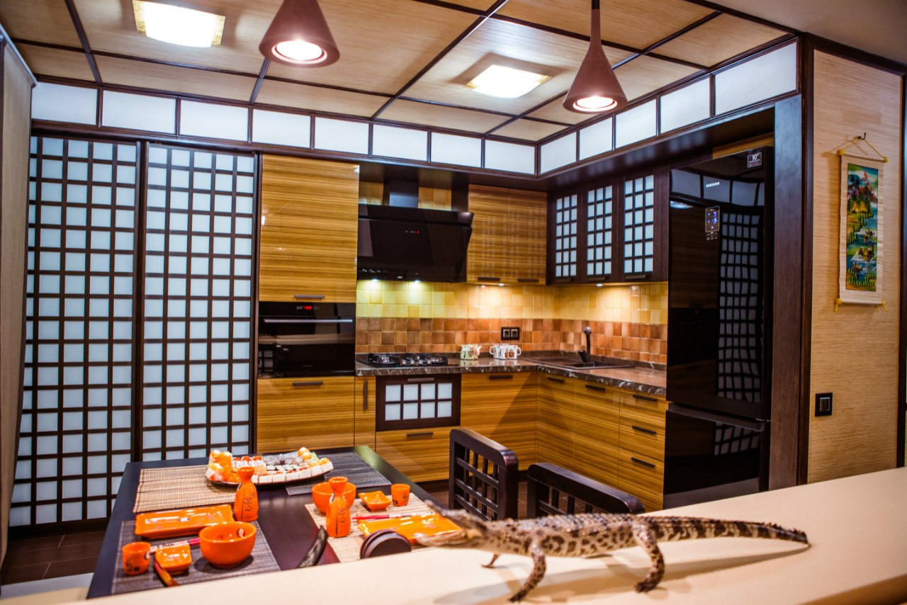 Проект, выполненный по заказу luxe12. Стиль Японский.