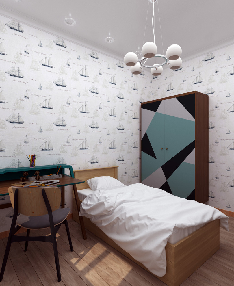 Интерьер квартиры в стиле модерн середины XX в. Детская.