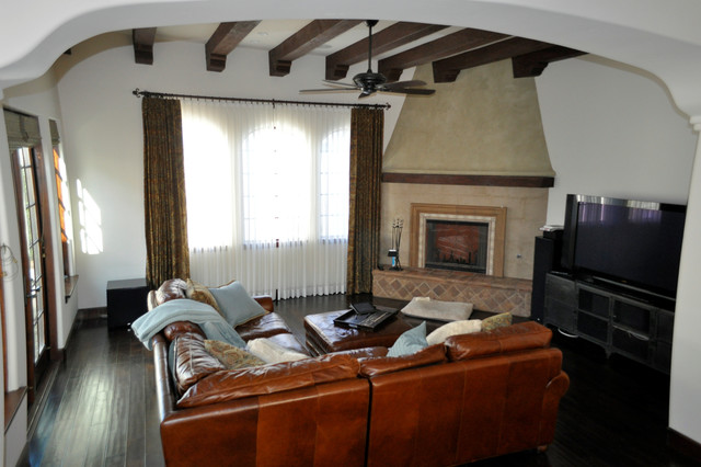 Custom Homes mediterraneen-salon
