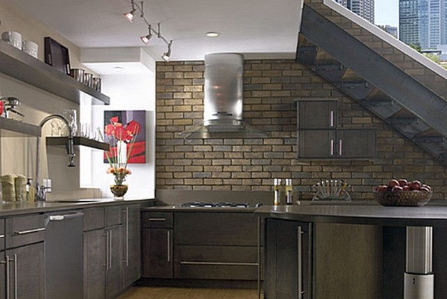 Клинкерная плитка на фартук