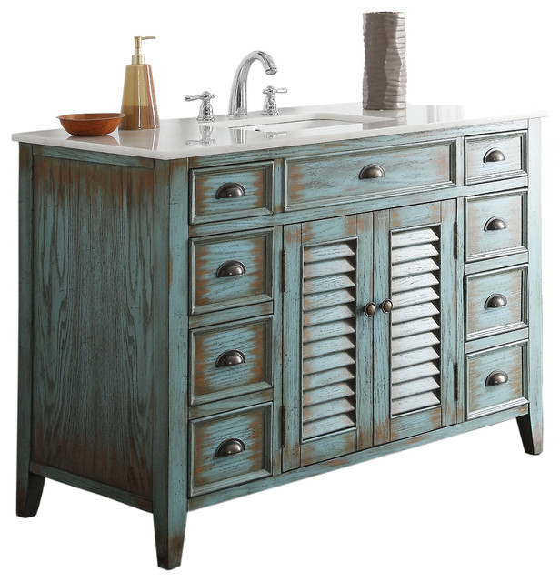 Beach Style Bathroom Vanities And Sink Consoles 