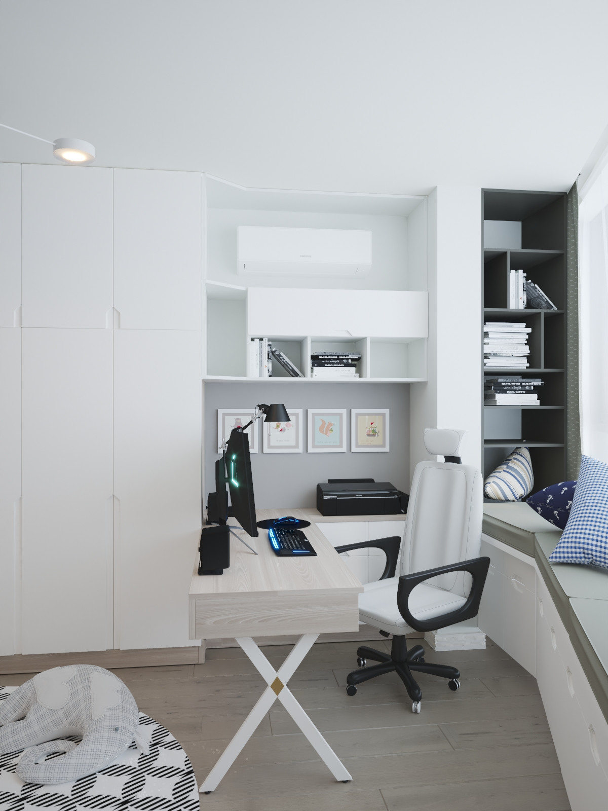 Трехкомнатная квартира №2 / Чебоксары / 2020 год