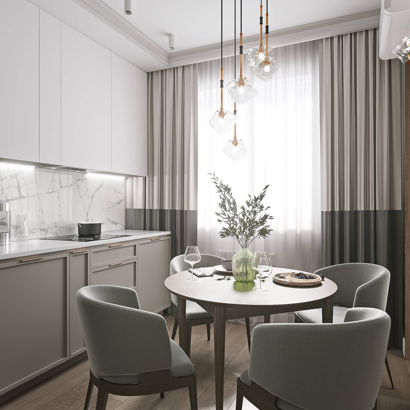 Трехкомнатная квартира в г. Краснодар