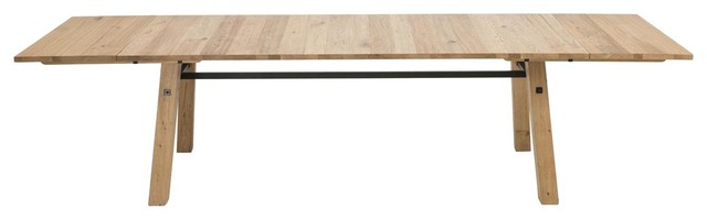 Stockhelm Wild Oak Extending Dining Table, 2.1 m