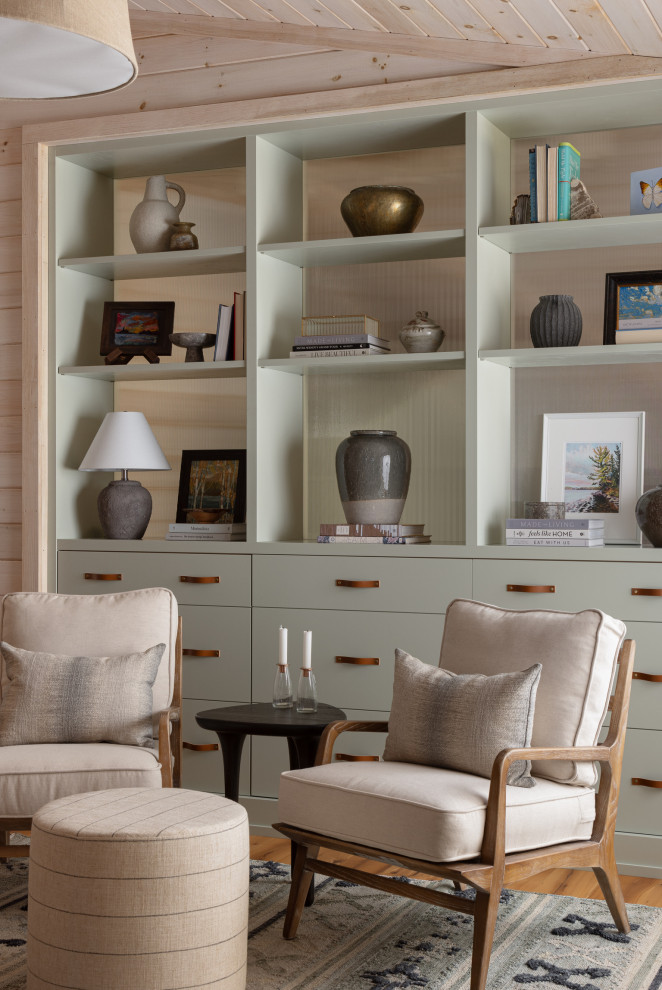 Transitional home design photo in Toronto
