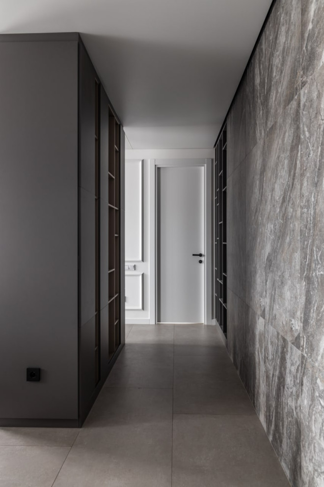 Квартира в серых тонах