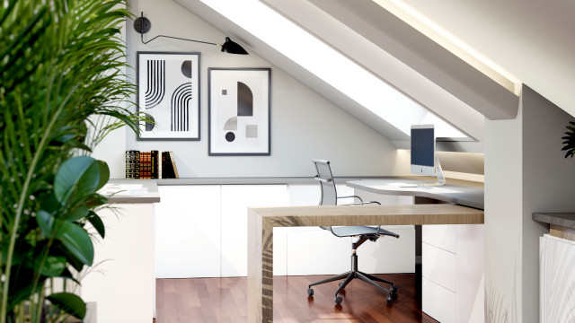 &Aacute;tico modern-living-room