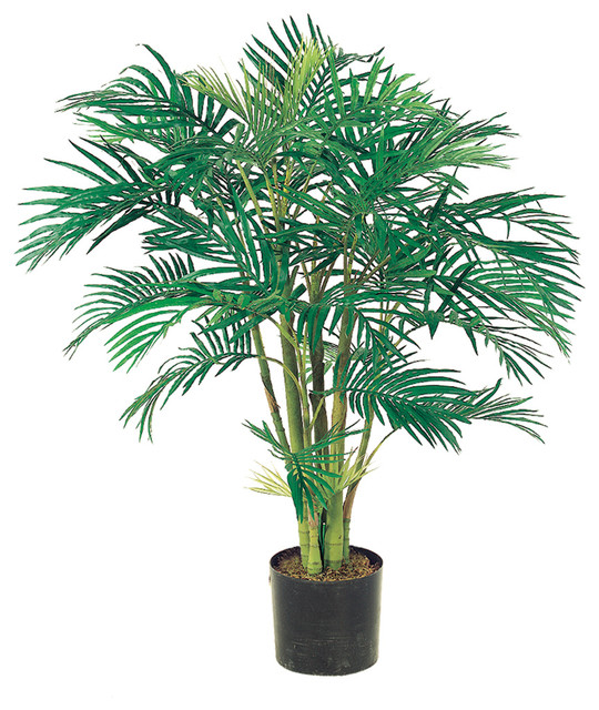 Silk Plants Direct Areca Palm Tree, Pack of 2