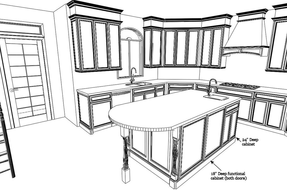 Island prep sink size/shape I just can't decide!