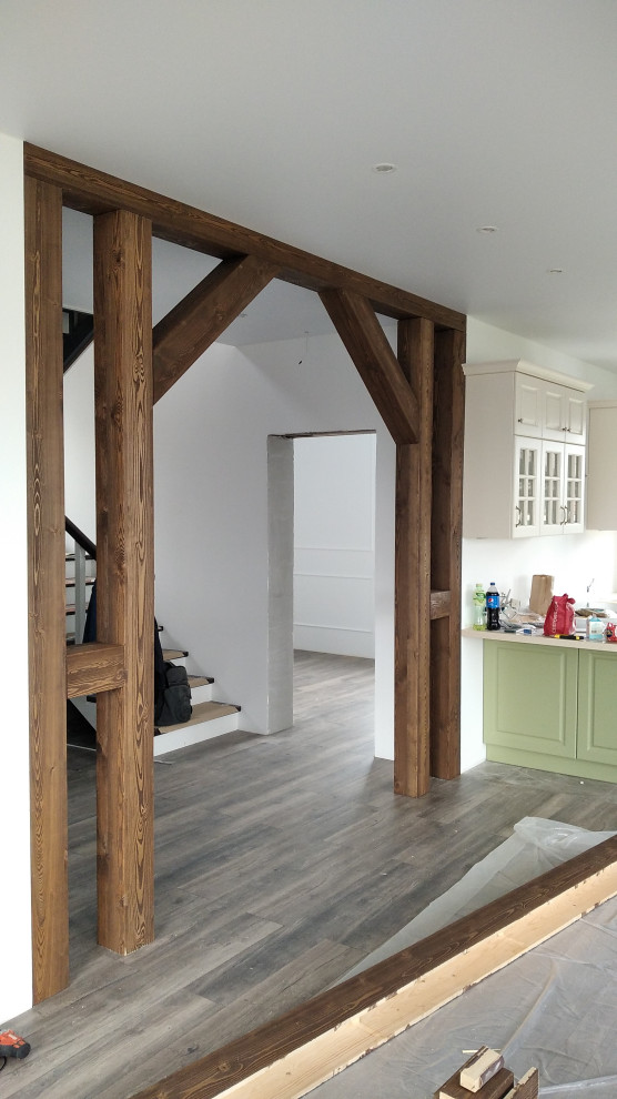 Отделка деревом под старину - Зыковский Уезд, Истра