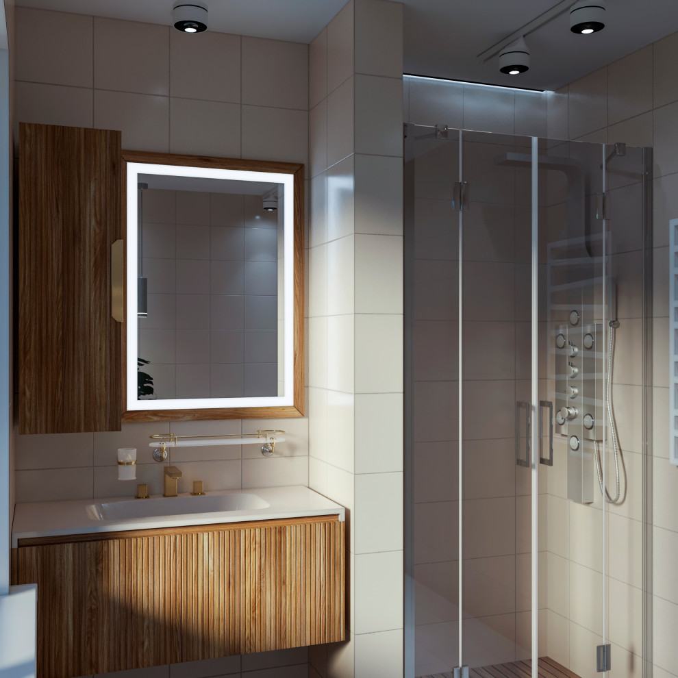 Мебель для ванной комнаты из модифицированной древесины