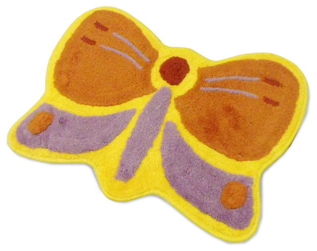 Naomi - Positive Butterfly Special Home Rugs (18.5 by 24.8 inches)