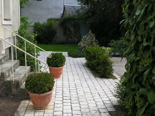 D&eacute;coration de l'entr&eacute;e country-garden