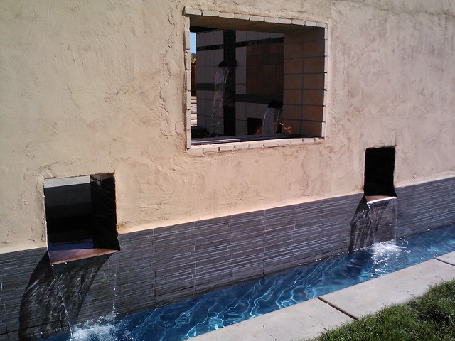 Morgan Creek Project contemporaneo-piscina