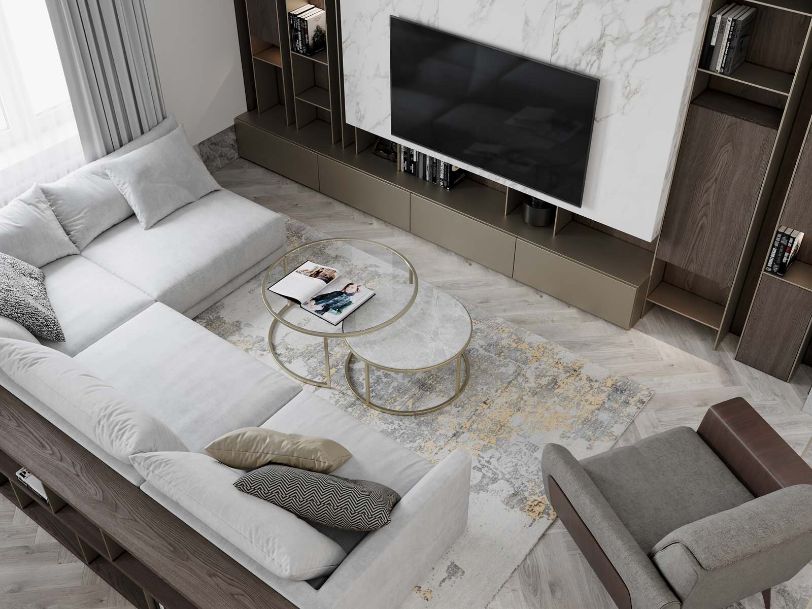 Дизайн трёхкомнатной квартиры на Смоленской улице | Санкт-Петербург | Россия |