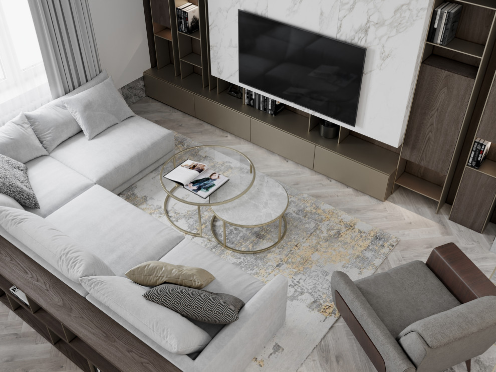 Дизайн трёхкомнатной квартиры на Смоленской улице | Санкт-Петербург | Россия |