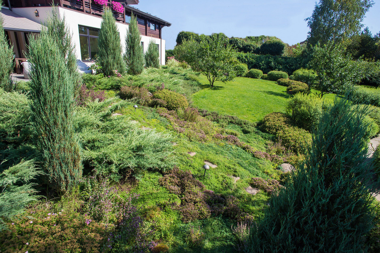 Garden of Elena Astashkina in Moscow Region