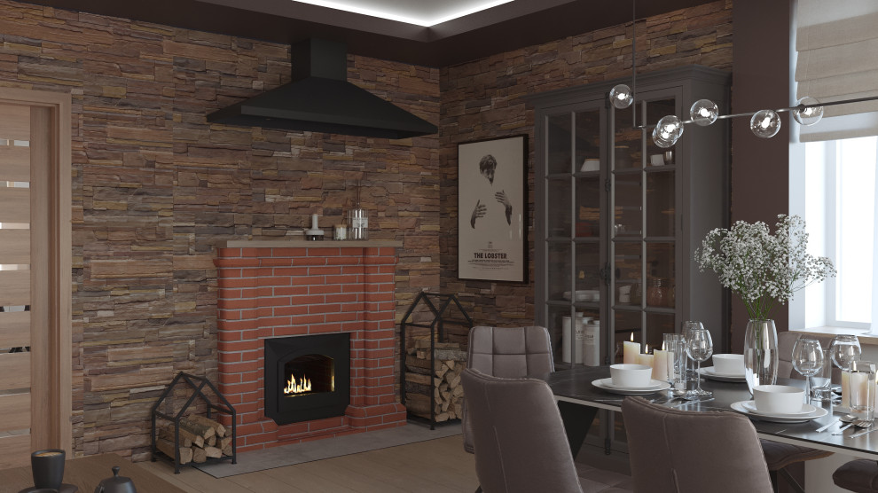 Дизайн проект банного комплекса 88м