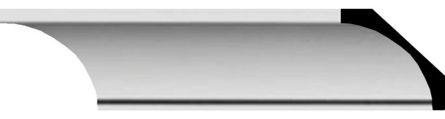 2H x 1 7//8P x 2 3//4F x 94 1//2L Reece Traditional Smooth Crown Moulding 2-Pack