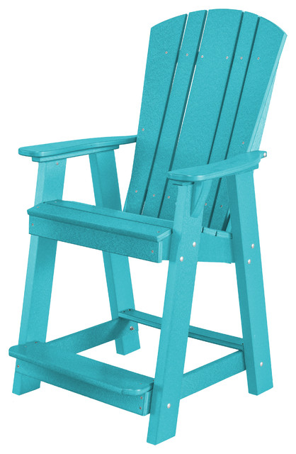 Heritage Balcony Chair, Aruba Blue