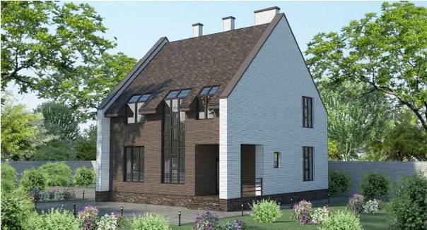 Проект дома №24-05 (S-площадь: 163,4 м.кв.)