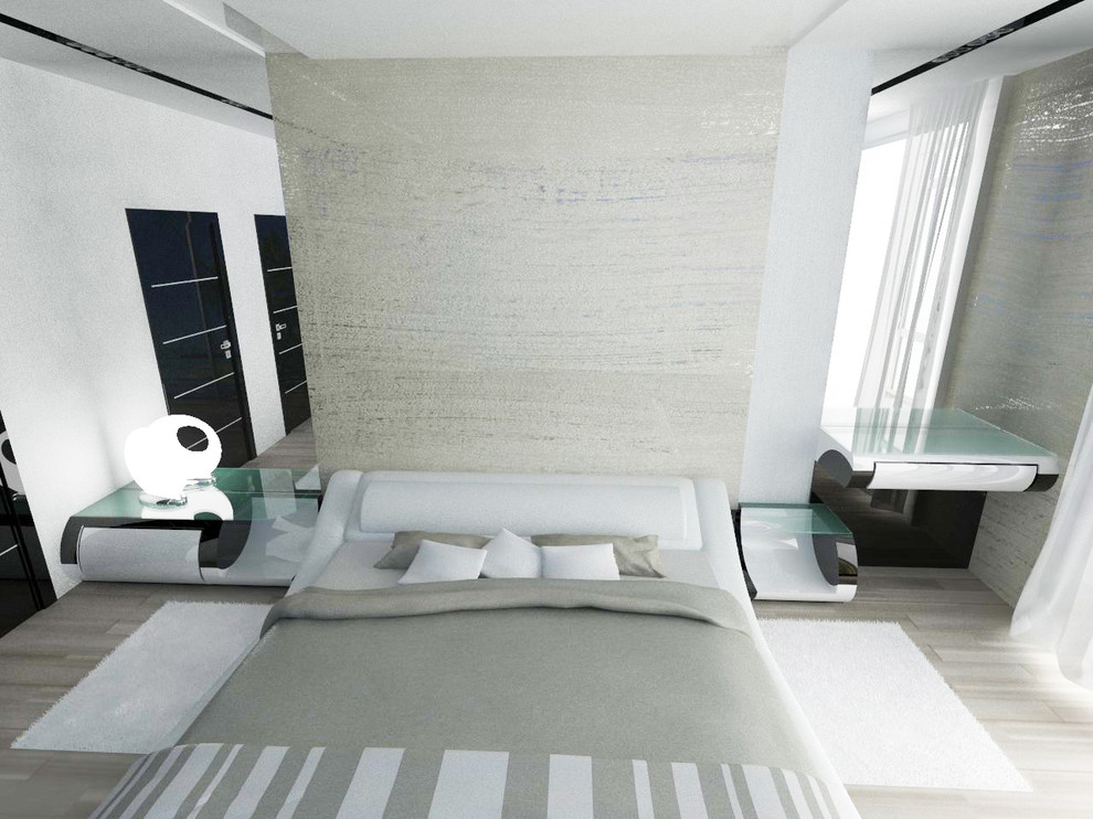 квартира стиль хай тэк + футуризм